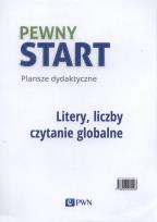 Opakowanie Pewny Start Plansze dydaktyczne Litery, liczby, czytanie globalne