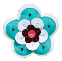 Opakowanie Poduszka okrągła niebieska