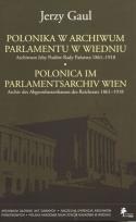 Okładka książki Polonica w Archiwum Parlamentu w Wiedniu