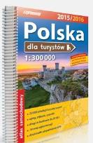 Okładka książki Polska dla turystów. Atlas samochodowo-turystyczny 1:300 000