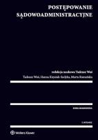 Okładka książki Postępowanie sądowoadministracyjne