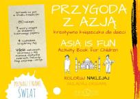 Okładka książki Przygoda z Azją kreatywna książeczka