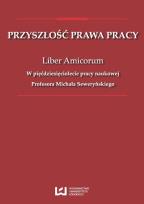 Okładka książki Przyszłość prawa pracy