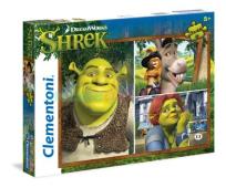 Opakowanie Puzzle 3x48 el Shrek