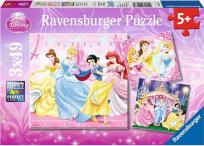 Opakowanie Puzzle Disney Księżniczki 3x49