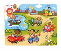 Opakowanie Puzzle drewniane układanka Wakacje