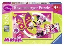 Opakowanie Puzzle Dzień z Minnie 2x24