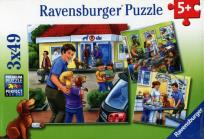 Opakowanie Puzzle Lecznica dla zwierząt 3x49