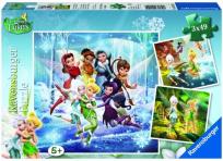 Opakowanie Puzzle Wróżki 4 pory roku 3x49