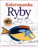 Okładka książki Ryby Kolorowanka