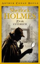 Okładka książki Sherlock Holmes. Znak czterech