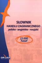 Okładka książki Słownik handlu zagranicznego polsko-angielsko-rosy