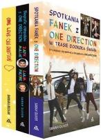Okładka książki Spotkania fanek z One Direction + Biografie chłopaków z One Direction