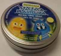 Opakowanie Świecąca Skacząca Plastelina - Limonka