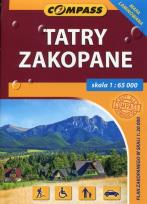 Opakowanie Tatry Zakopane mapa turystyczna 1:65 000
