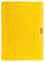 Okładka książki Teczka A4 z gumką żółta