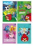 Opakowanie Teczka z gumką A4+ Lux Angry Birds Rio (10szt)