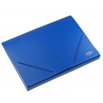 Opakowanie Teczka z przegródkami A4 niebieska