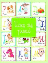 Okładka książki Uczę się pisać (zielona)