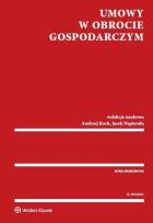 Okładka książki Umowy w obrocie gospodarczym