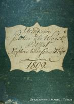 Okładka książki Urządzenie Szpitalów dla Woysk Xsięstwa Warszawskiego