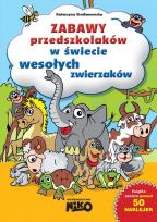 Okładka książki W świecie zwierzaków - zad. dla starszych przedsz.