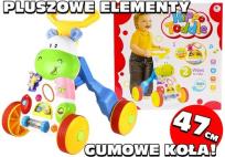 Okładka książki Wesoły Pchacz Hipopotam z Lusterkiem Gumowe Koła