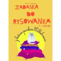 Okładka książki Zadanka do rysowanka z kotem perskim Wilhelmem
