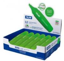 Opakowanie Zakreślacz Capsule Fluo zielony (12szt) MILAN
