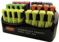 Opakowanie Zakreślacz Mistral mix dsp (48szt) TOMA