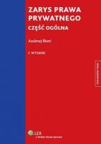 Okładka książki Zarys prawa prywatnego. Część ogólna