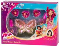 Opakowanie Zestaw kosmetyczny dla dziewczynek Happy Beauty Butterfly Błyszczyk do ust