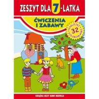 Okładka książki Zeszyt dla 7-latka