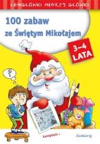 Okładka książki 100 zabaw ze Świętym Mikołajem