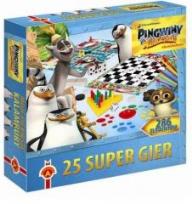 Opakowanie 25 super gier Pingwiny z Madagaskaru