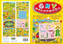 Okładka książki 8 gier planszowych książka