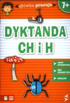 Okładka książki Główka pracuje - Dyktanda H i Ch