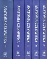 Okładka książki Anatomia człowieka Tom 1-5