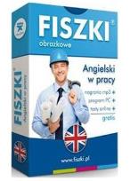 Okładka książki Angielski. Fiszki obrazkowe - W pracy