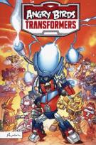 Okładka książki Angry Birds Komiks Transformers