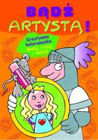 Okładka książki Bądź artystą zeszyt pomarańczowy