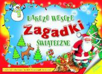 Okładka książki Bardzo wesołe zagadki świąteczne