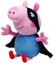 Opakowanie Beanie Babies Peppa Pig - George Superhero średni