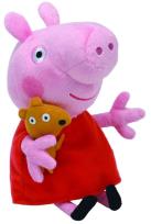 Okładka książki Beanie Babies Peppa Pig - Świnka Peppa średnia