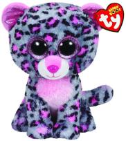 Opakowanie Beanie Boos Tasha - różowo-szary leopard średni