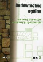 Okładka książki Budownictwo ogólne Tom 3