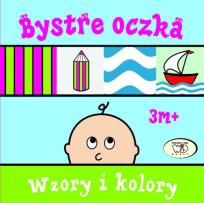 Okładka książki Bystre oczka Wzory i kolory