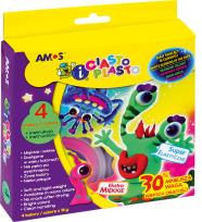 Opakowanie Ciasto Plasto Fluo 4 kolory