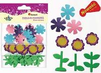 Okładka książki Dodatek dekoracyjny Craft-fun Kształty piankowe samoprzylepn