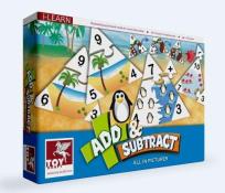 Okładka książki Dodawanie i odejmowanie TOY KRAFT